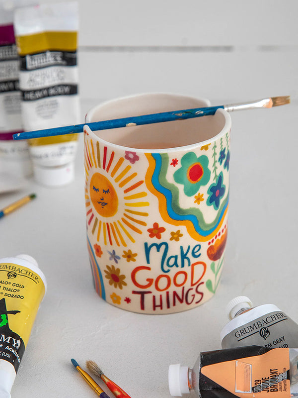 Natural Life - Ceramic Painters Cup